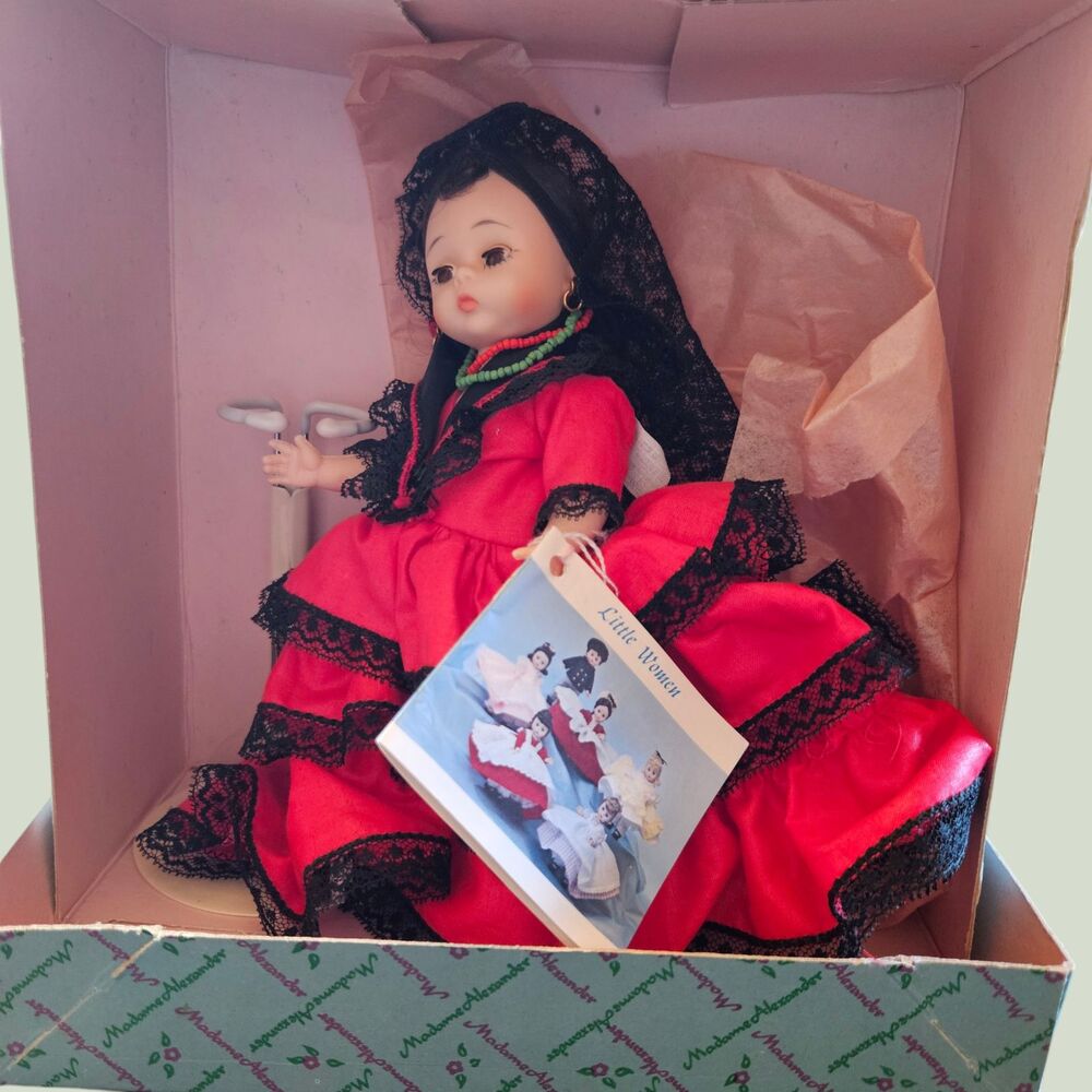 Madame Alexander Spanish Girl 8" Doll #795 International Series Vintage w/ Box